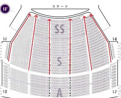 フリューゲル_客席降り_1幕